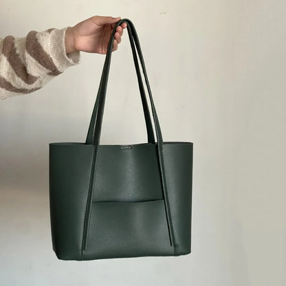 Avina – Luxe Vegan Leren Tas-Bags-Jonker Mode-Groen-