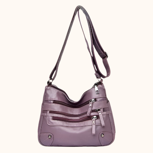 Lior – Minimalistische Tijdloze Tas-Bags-Jonker Mode-Paars-