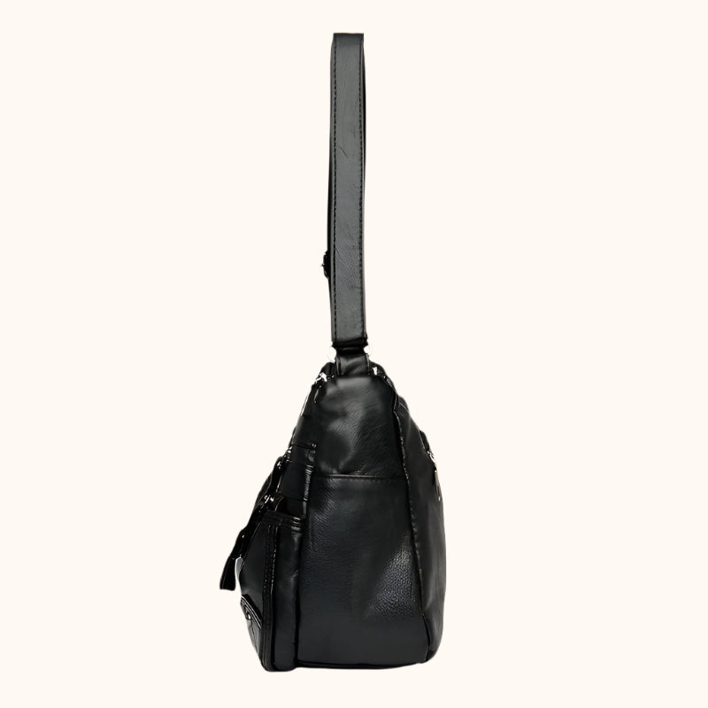 Lior – Minimalistische Tijdloze Tas-Bags-Jonker Mode-Zwart-
