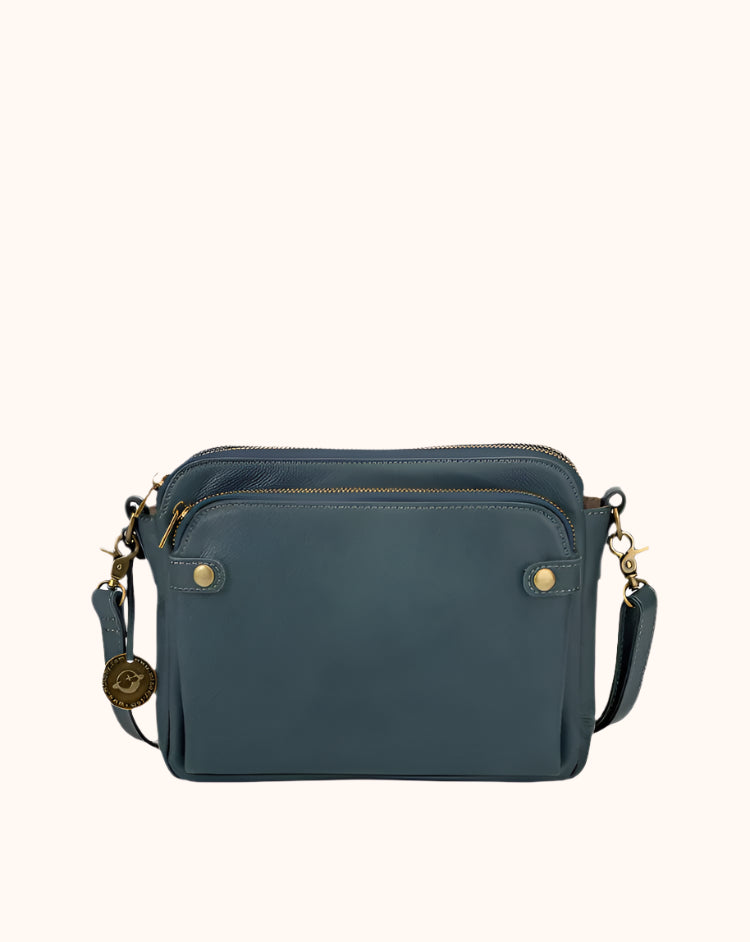 Noria – Klassieke Dagelijkse Tas-Handbags-Jonker Mode-Blauw-